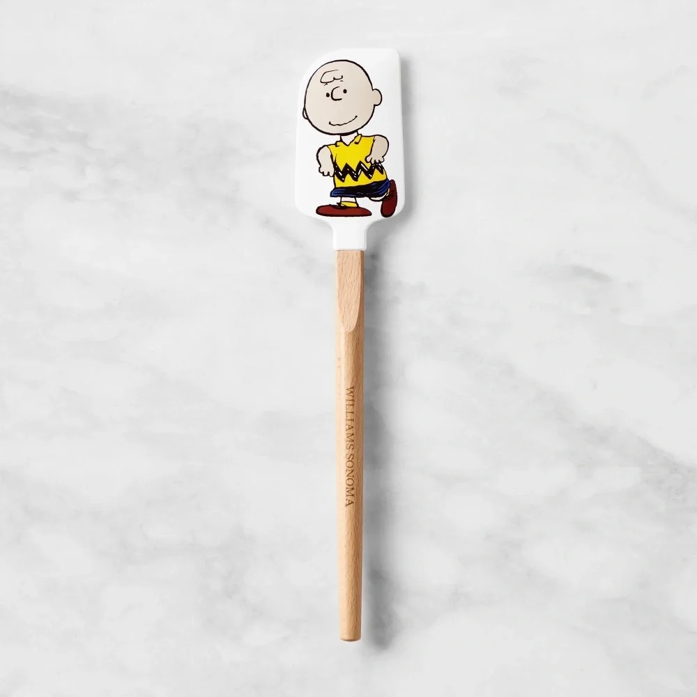 Williams Sonoma Peanuts Medium Wooden Spatula BNWT